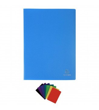 EXACOMPTA Protège-documents A4 40 pochettes 80 Vues Assortis sans ch - ToutLeScolaire.com
