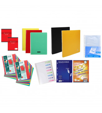 Kit de fournitures pour lycéen·ne de seconde à la terminale