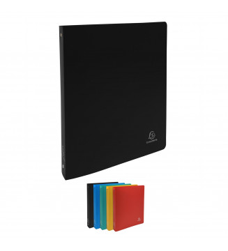 Classeur 4 anneaux 30mm polypropylène OPAK - A4 Maxi - Coloris Aléatoire